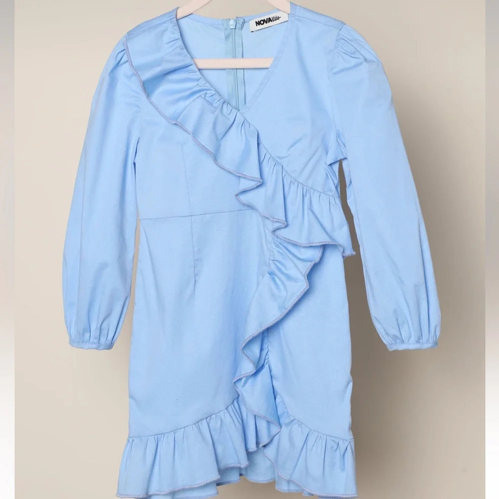 Fashion Nova Kids Ruffle Front Dress! - Picture 2 of 5
